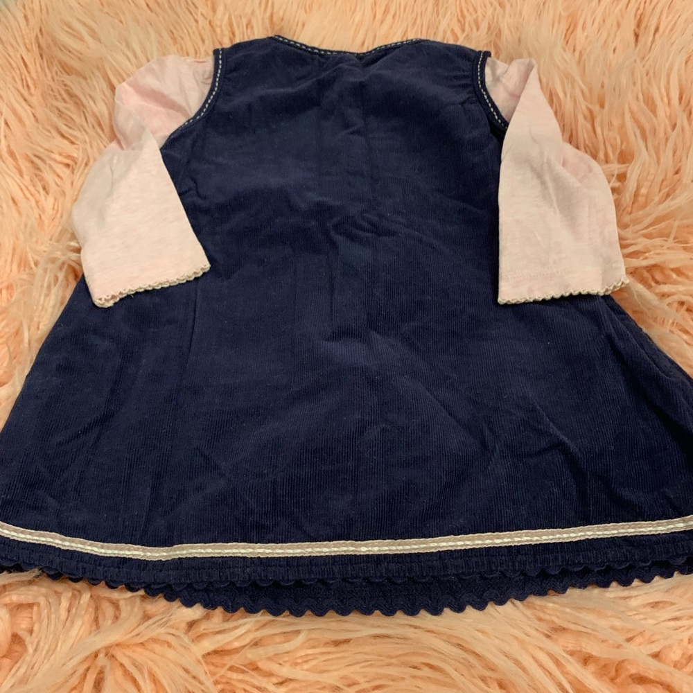 Monsoon Baby Girls Corduroy Dress w Matching Shirt - Picture 5 of 6